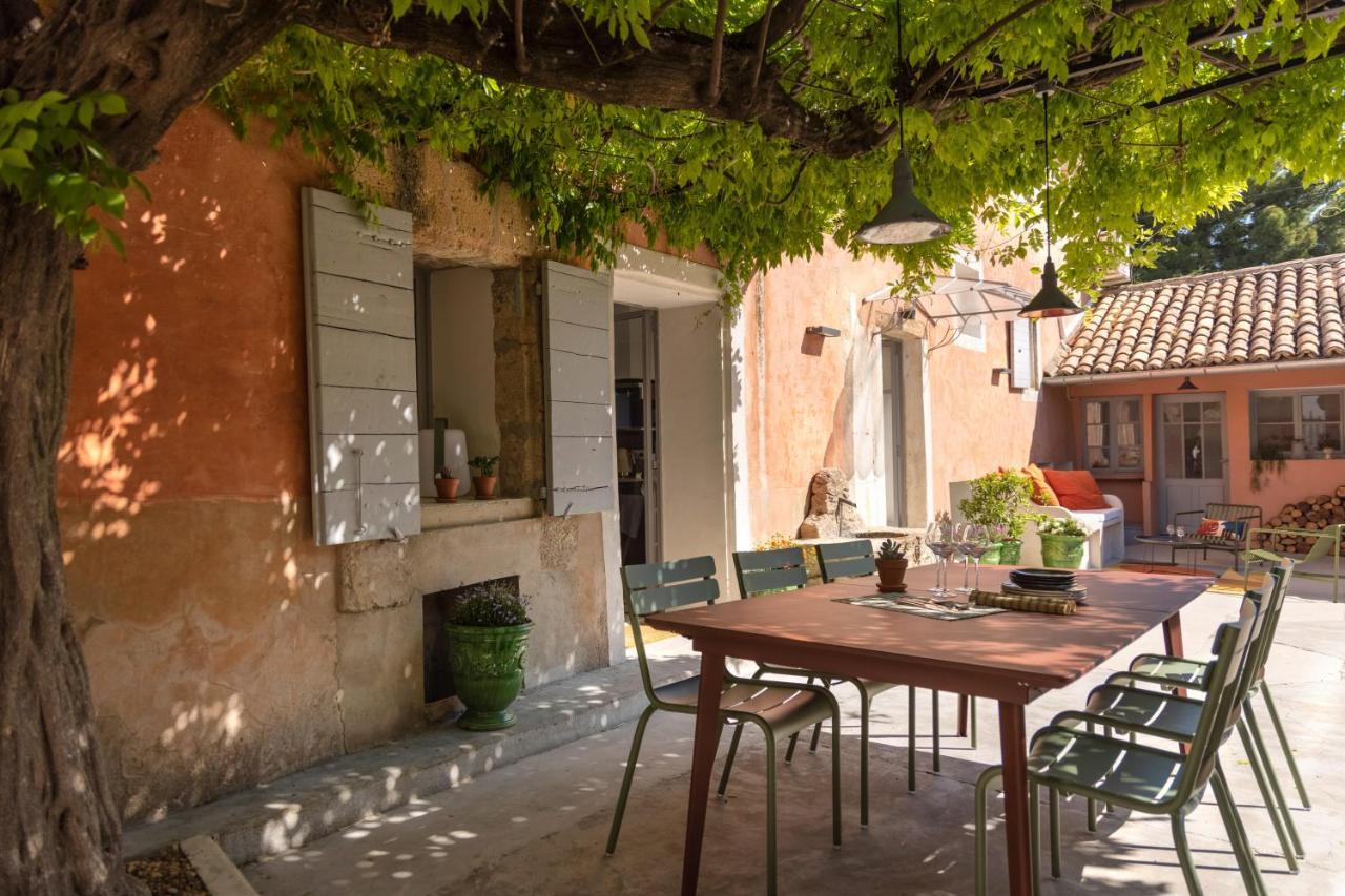 Maison D'Hotes Kazaart Robion en Luberon Exterior foto